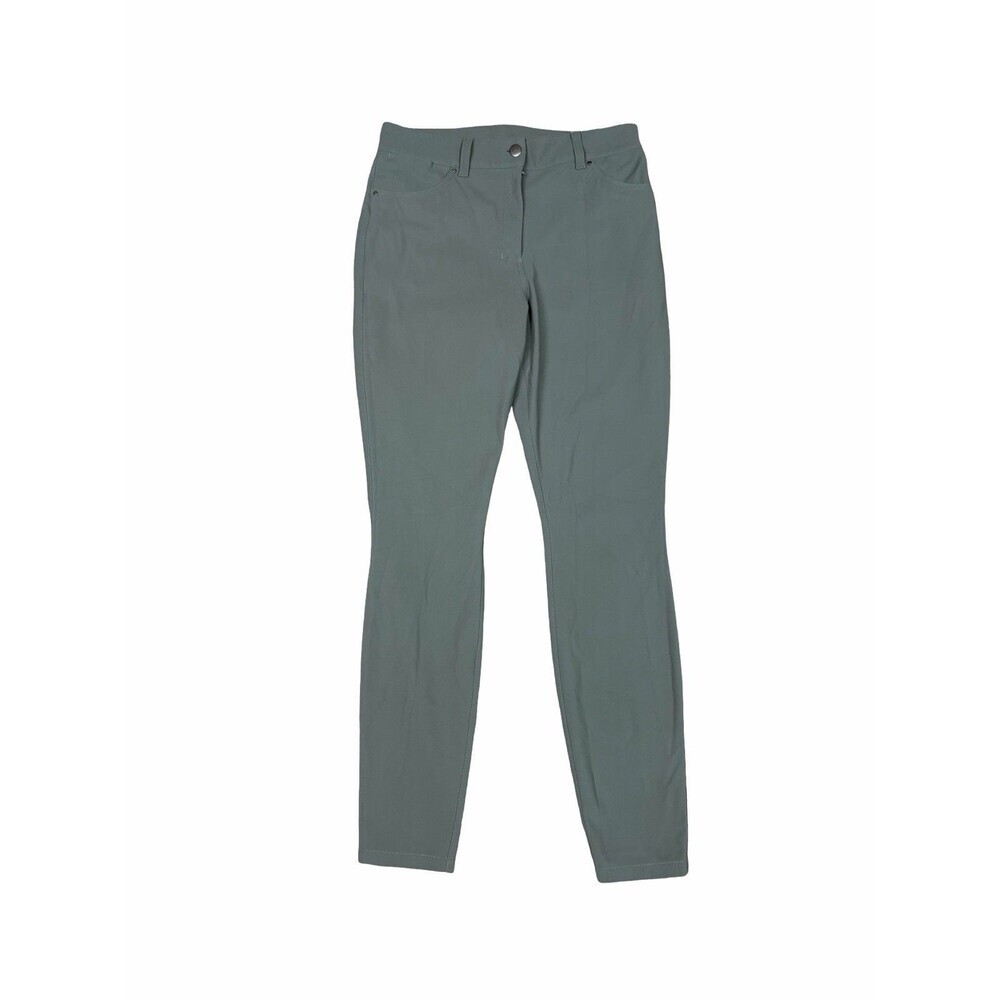 Lululemon City Sleek Slim-Fit 5 Pocket High-Rise Pant Grey Sage Size 30x30 - Picture 2 of 14